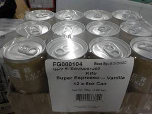 lot 251 image: 12 - 6 oz Cans Kita Super  Expresso...