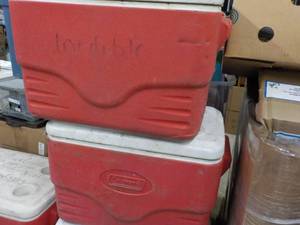 lot 257 image: 2 Coleman Coolers...