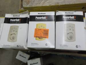 lot 264 image: 4 Kwikset Smart PowerBoltz...