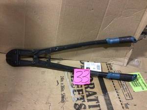 lot 33 image: 24 in. Anvil Bolt Cutters by Anvil in good condition 