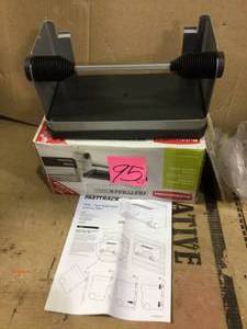 lot 95 image: FastTrack Garage Wall Storage Slat Panel System Paper Towel Holder by Rubbermaid in good condition 