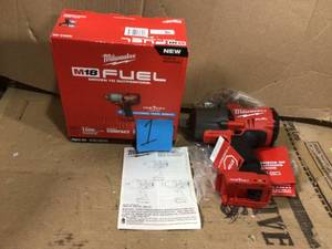 M18 FUEL ONE-KEY 18- -Volt Lithium-Ion Brushless Cordless 34 in. Impact Wrench wFriction Ring (Tool-Only) by Milwaukee in good condition&nbsp