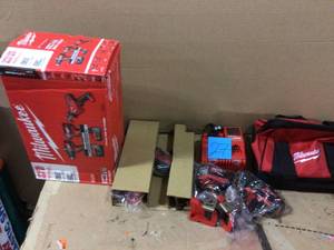 Milwaukee M18 18-Volt Lithium-Ion Brushless Cordless Hammer DrillImpact Combo Kit (2-Tool) with Free M18 HACKZALL in good condition&nbsp