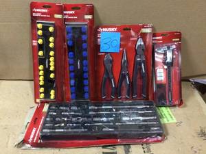 MIX LOT OF HUSKY TOOLS in good condition&nbsp