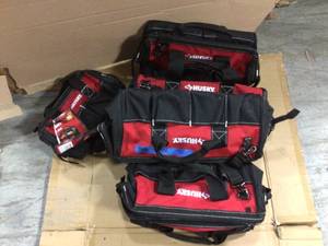 12 in. x 7 in. Polyester Tool Bag by Husky in good condition&nbsp