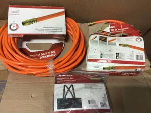 38 in. x 50 ft. PVC Air Hose by Husky in good condition&nbsp