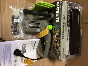 14 in. 9 Amp Electric Chainsaw by Earthwise in good condition&nbsp