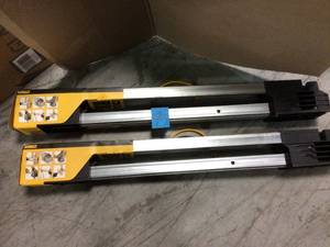 32 in. Metal Folding Sawhorse (2-Pack) by DEWALT in good condition&nbsp