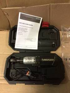 lot 50 image: 38 in. Drive 12-Volt Lithium-Ion Cordless Ratchet by Husky in good condition