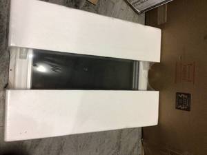lot 80 image: 63 in. x 21.5 in. JalousiePicture Awning Vinyl Window in White in good condition