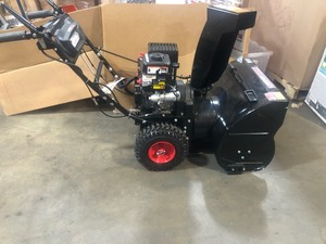 lot 117 image: Legend Force 24 in. Two-Stage Gas Snow Blower with Electric Start In good conditions