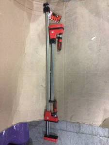 50 in. K-Body REVOlution (KRE) Parallel Clamp with Composite Plastic Handle and 3-34 in. Throat Depth by BESSEY in good condition