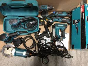 MIX LOT OF MAKITA TOOLS