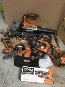 MIX LOT OF RIDGID TOOLS