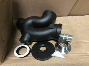 Trap Standard, Threaded 3 in. Inside for Cast Iron Service Sink in good condition
