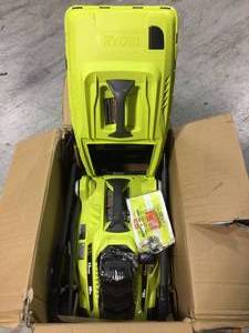 16 in. 13 Amp Corded Electric Walk Behind Push Mower by RYOBI in good condition