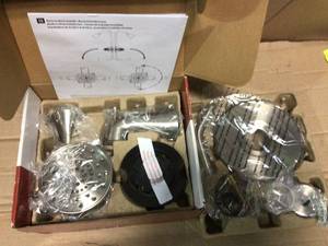 Ladera Single-Handle 3-Spray Tub and Shower Faucet in Spot Defense Brushed Nickel (Valve Included) by Pfister in good condition