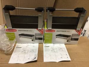 FastTrack Garage Wall Storage Slat Panel System Paper Towel Holder by Rubbermaid in good condition