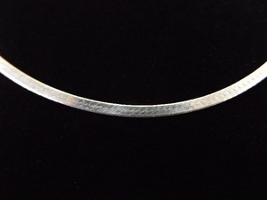 .925 Sterling Silver Snake Link Necklace