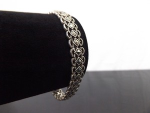 .925 Sterling Silver Art Nouveau Bracelet