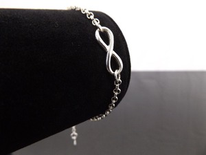 .925 Sterling Silver Love You Infinitely Bracelet