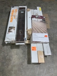 lot 55 image: MIXED PALLET OF  ASSORTED FLOORING CUSTOMER RETURNS SEE PICS