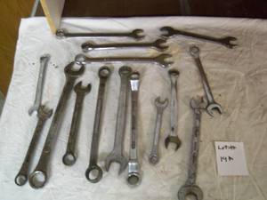 Misc Open ended wrenches...