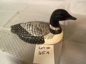 Loon Statue...