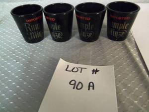 Rumple Minz shot glasses x 4...