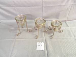 Set of 3 Candle holders...