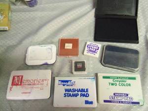 Rubber Stamps and Ink Pads...