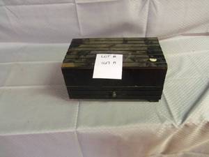 Black Jewlery Box with long drawer...