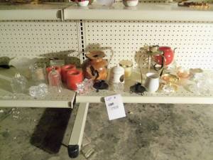 Large Misc candle holder lot...