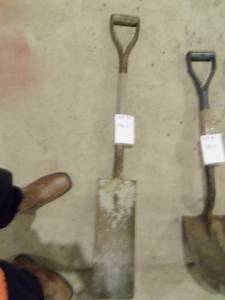 4 ft trenching shovel...