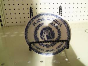 Jimmy Carter Commerative plate and ...