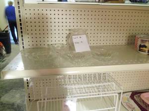 3 small glss serving dishes 1 small...