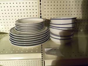 Dish set ( 6 dessert plates, 6 plat...