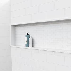 lot 125 image: Bootz Industries NexTile 30 in. x 60 in. x 60 in. 4-Piece TubShower Wall Kit BTZ-Maui-R-NXT