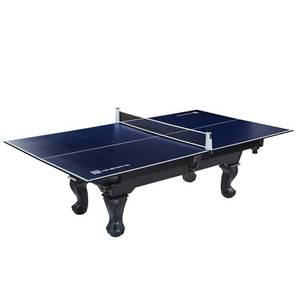 lot 422 image: MD SPORTS Table Tennis Conversion Top with Retractable Net - BASE IN STOCK PHOTO NOT INCLUDED
