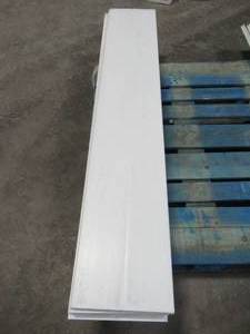 lot 141 image: 8 Total - Weatherables Pembroke 6 ft. W x 1 ft. H White Vinyl Privacy Fence Panels PWPR-T&G11.3-6X8