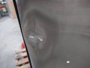 lot 204 image: Frigidaire 6.5 cu. ft. Upright Freezer in VCM Stainless Steel Look EFRF694