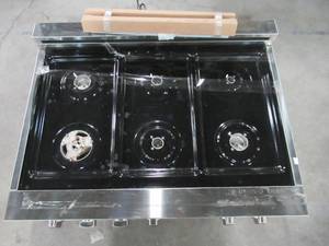 lot 210 image: ZLINE KITCHEN & BATH 36-in 6 Burners Stainless Steel Gas Cooktop RT36