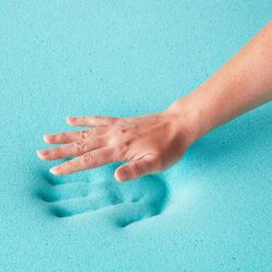 lot 221 image: Lucid Dusk Gel and Aloe Infused Memory Foam Topper 3, Full WMLU30KK30GT