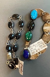 Two Different Sterling Silver Bracelets