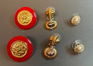 Three Different Pair Earrings