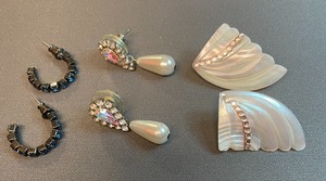 Three Different Pair Earrings
