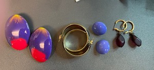 Four Different Pair Fashion Earrings