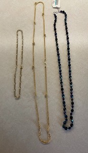 Three Different Fashion Necklaces