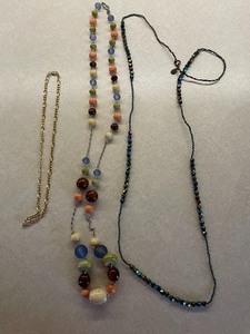 Three Different Fashion Necklaces