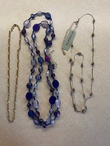 Three Different Fashion Necklaces
